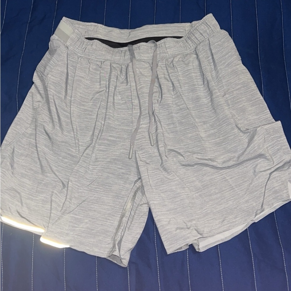 Lululemon Athletica Gray Athletic Shorts